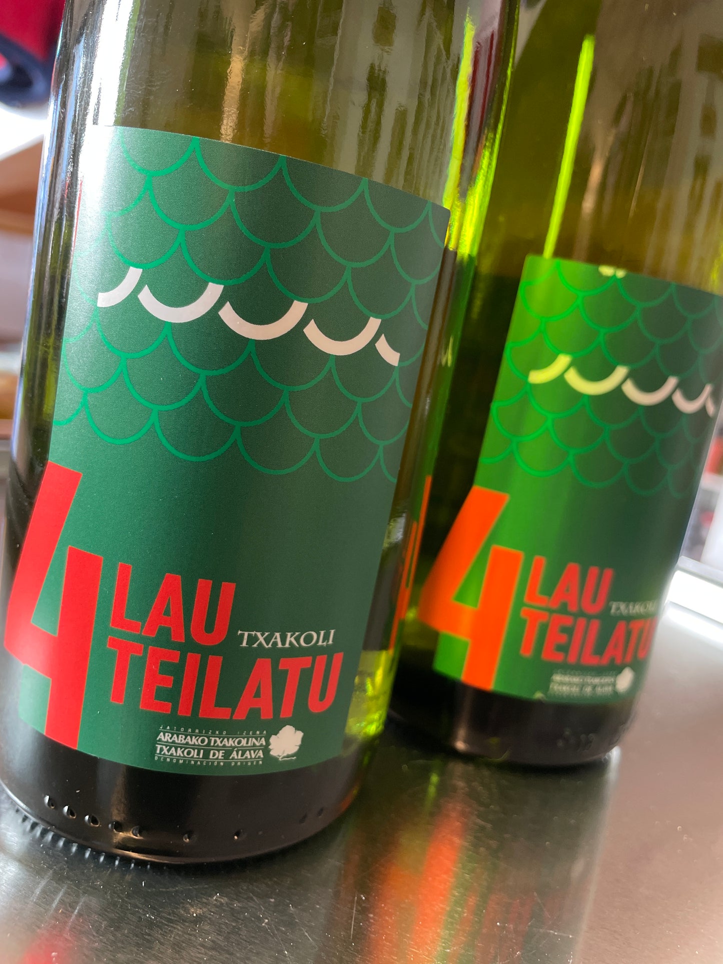 Txakoli «LAU TEILATU »