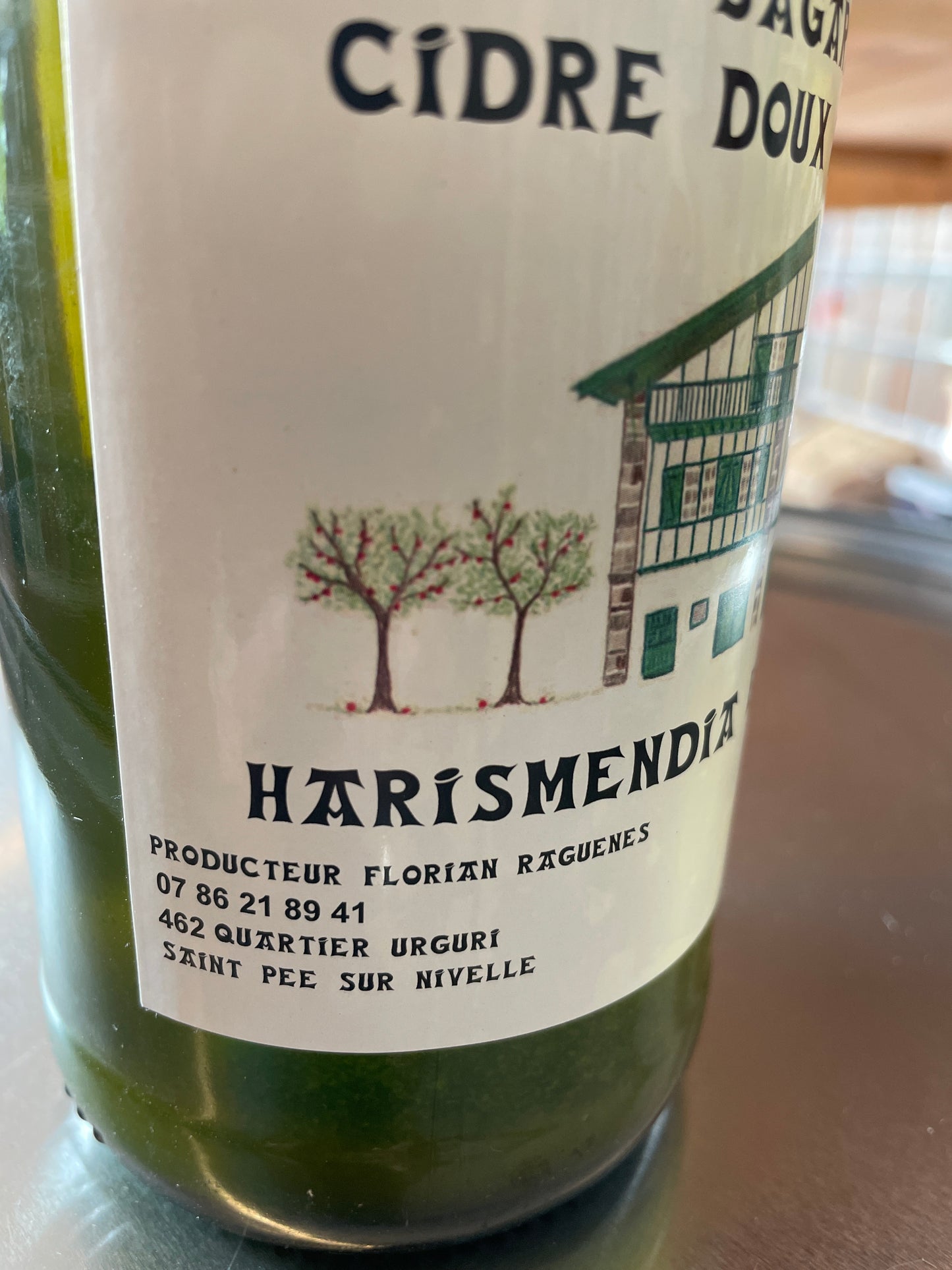 Cidre basque doux « HARISMENDIA ETXALDEA »