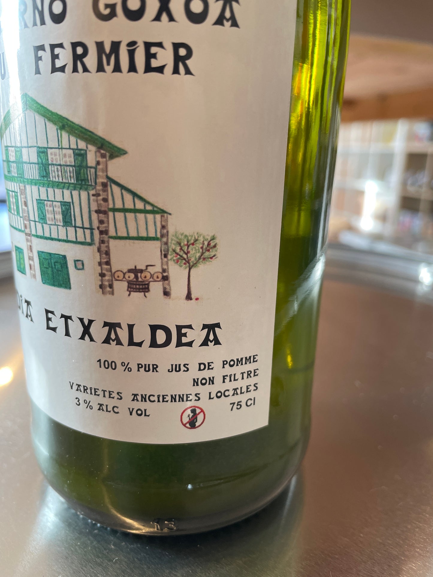 Cidre basque doux « HARISMENDIA ETXALDEA »