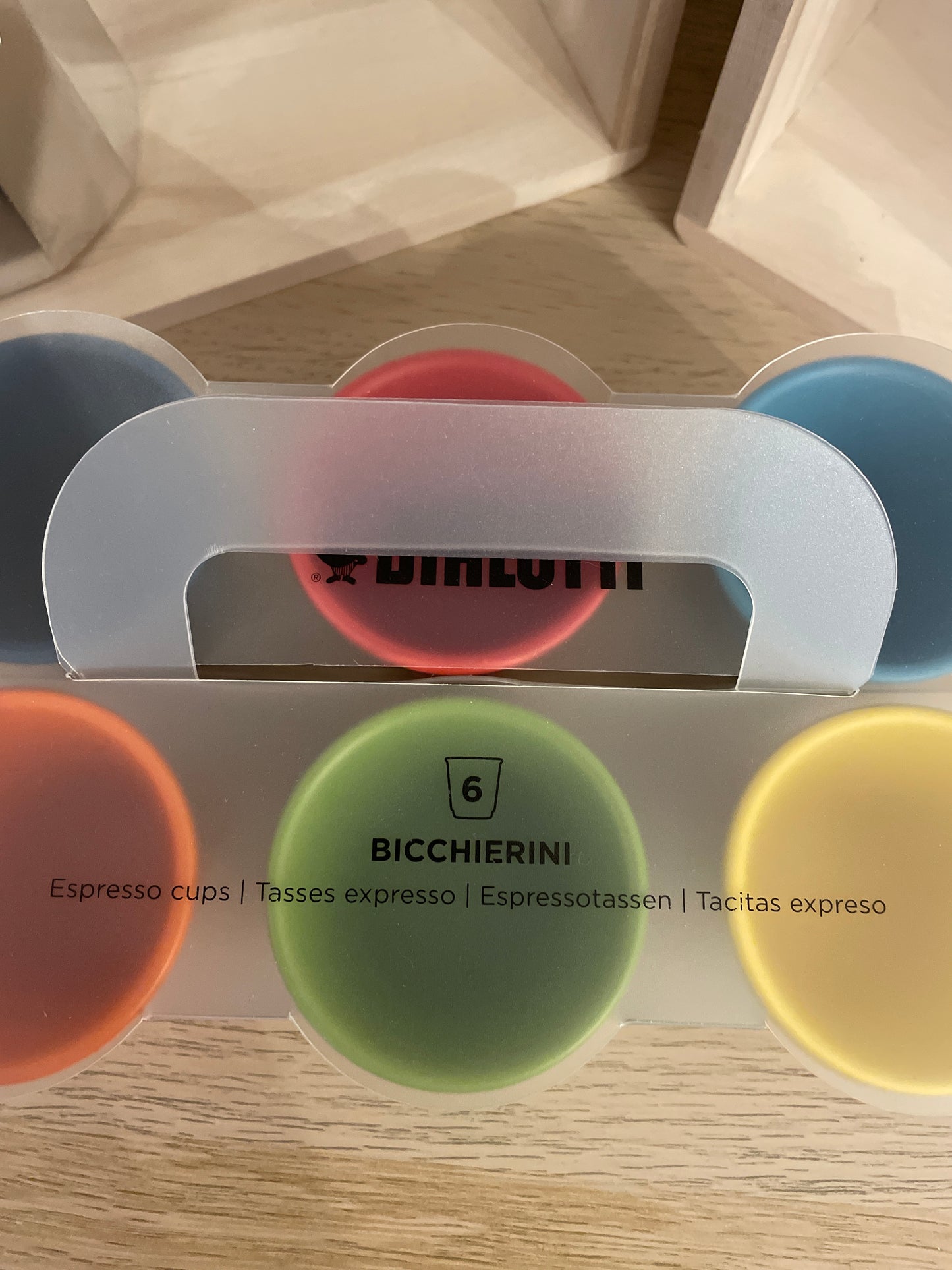 Set 6 tasses expresso Color « BIALETTI »