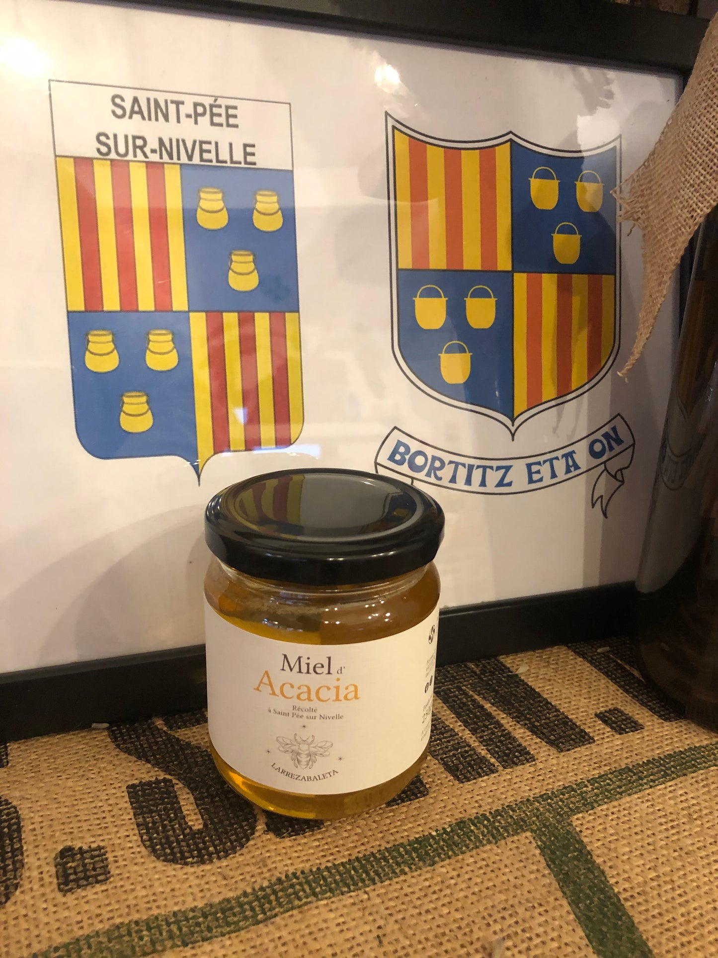 Miel d'Acacia 250g "FERME LARREZABALETA"