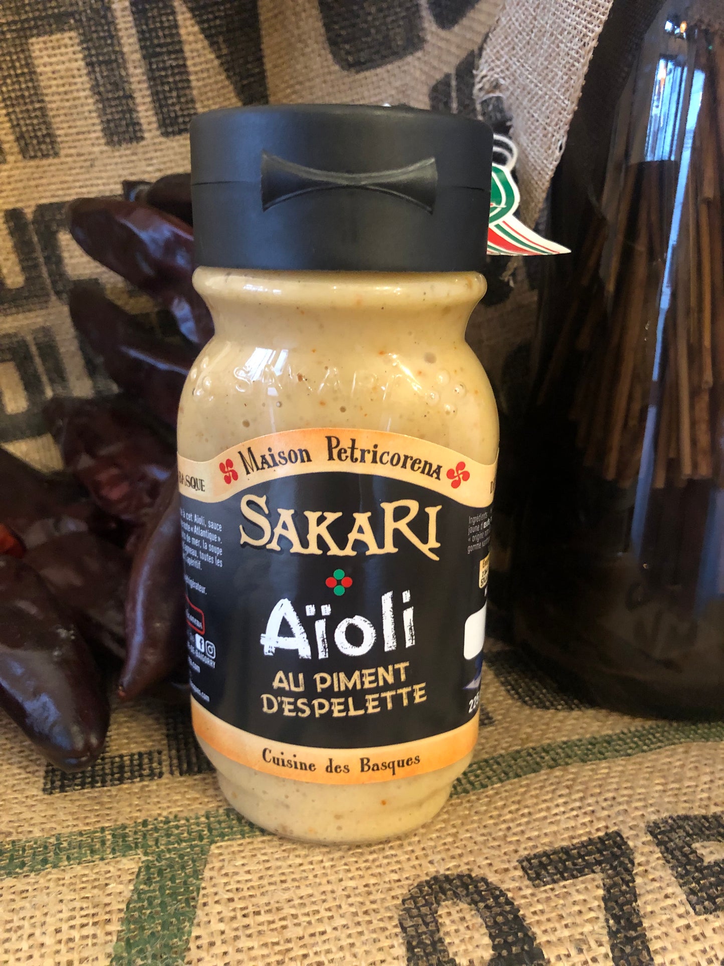 Aïoli au piment d'Espelette 0,25CL "SAKARI"