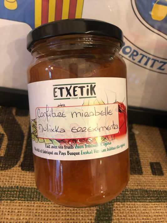 Confiture de Mirabelle 360g "ETXETIK ETXERAT"