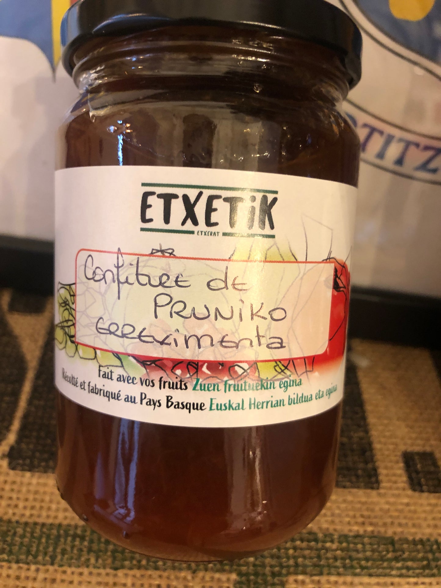 Confiture de Pruniko 360g "ETXETIK ETXERAT"