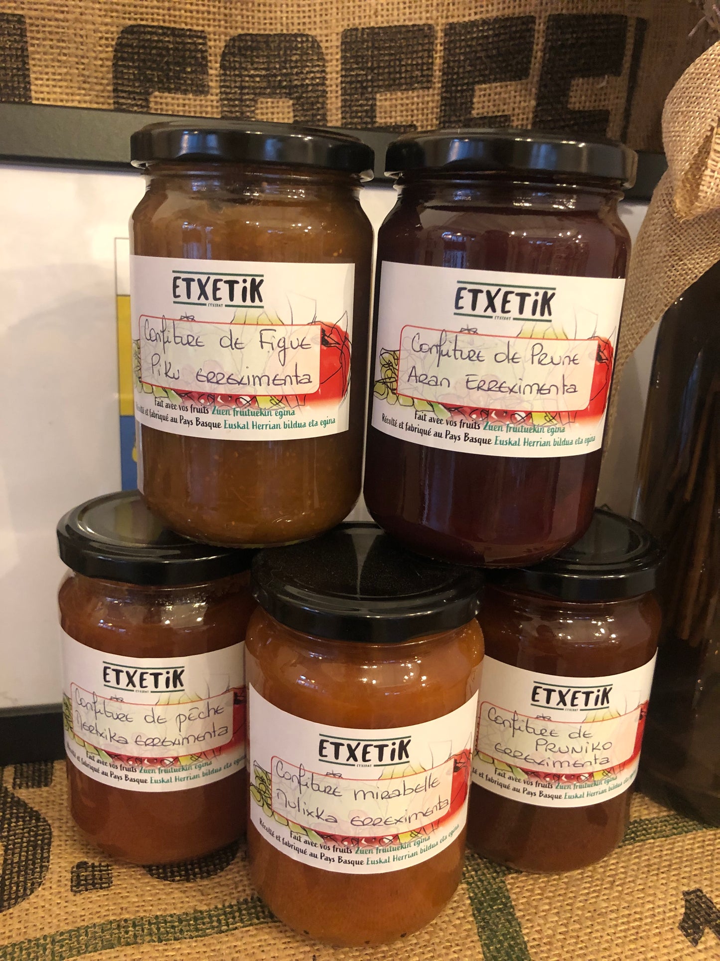 Confiture de Pruniko 360g "ETXETIK ETXERAT"