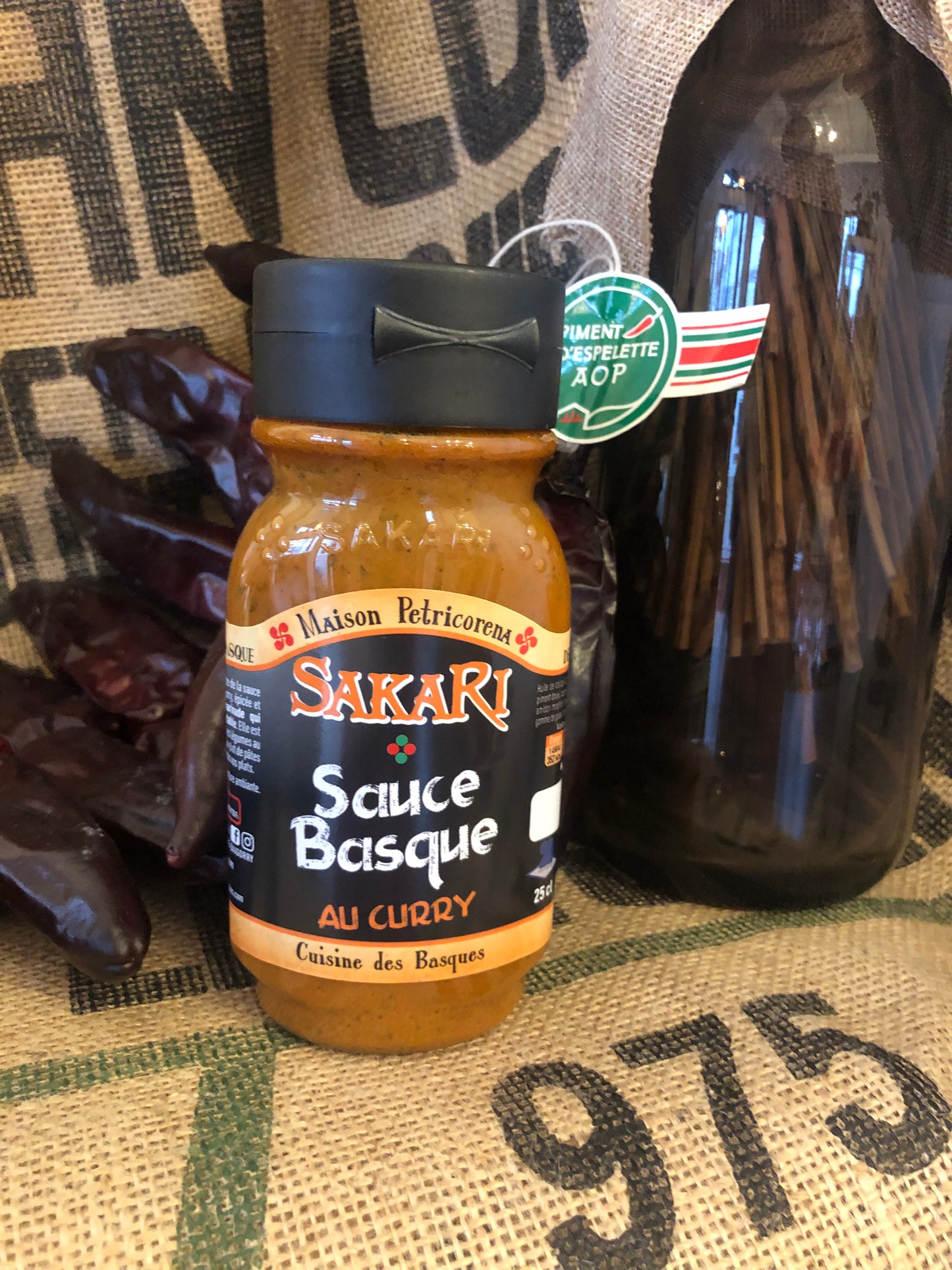 Sauce Basque au curry 0,25CL "SAKARI"