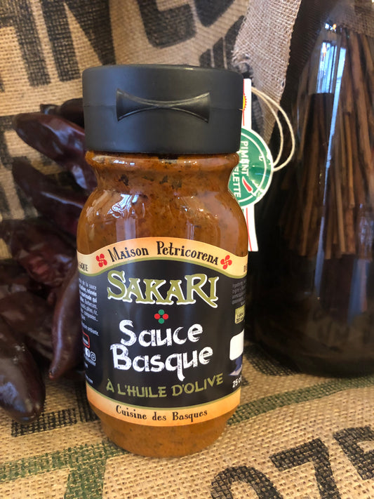 Sauce Basque à l'Huile Olive 0,25CL "SAKARI"