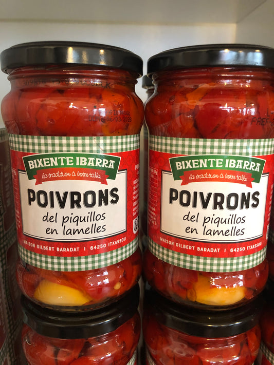 Poivrons del Piquillos en lamelles "Bixente Ibarra"