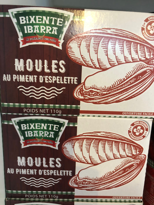 Moules à la Basquaise "Bixente Ibarra"