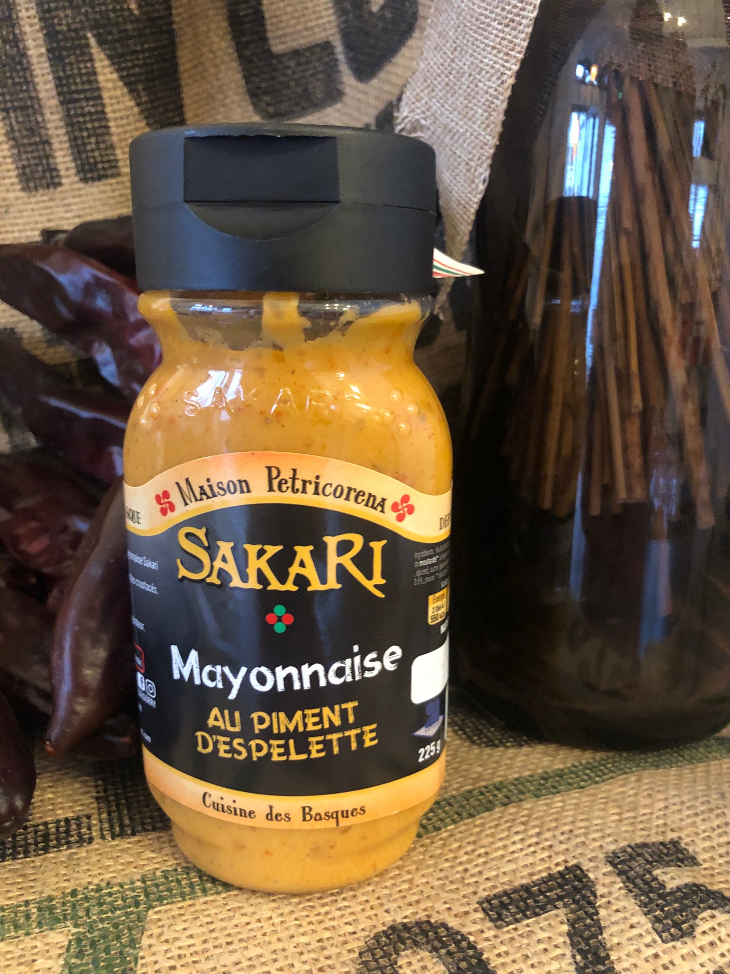 Mayonnaise au piment d'Espelette 0,25CL "SAKARI"