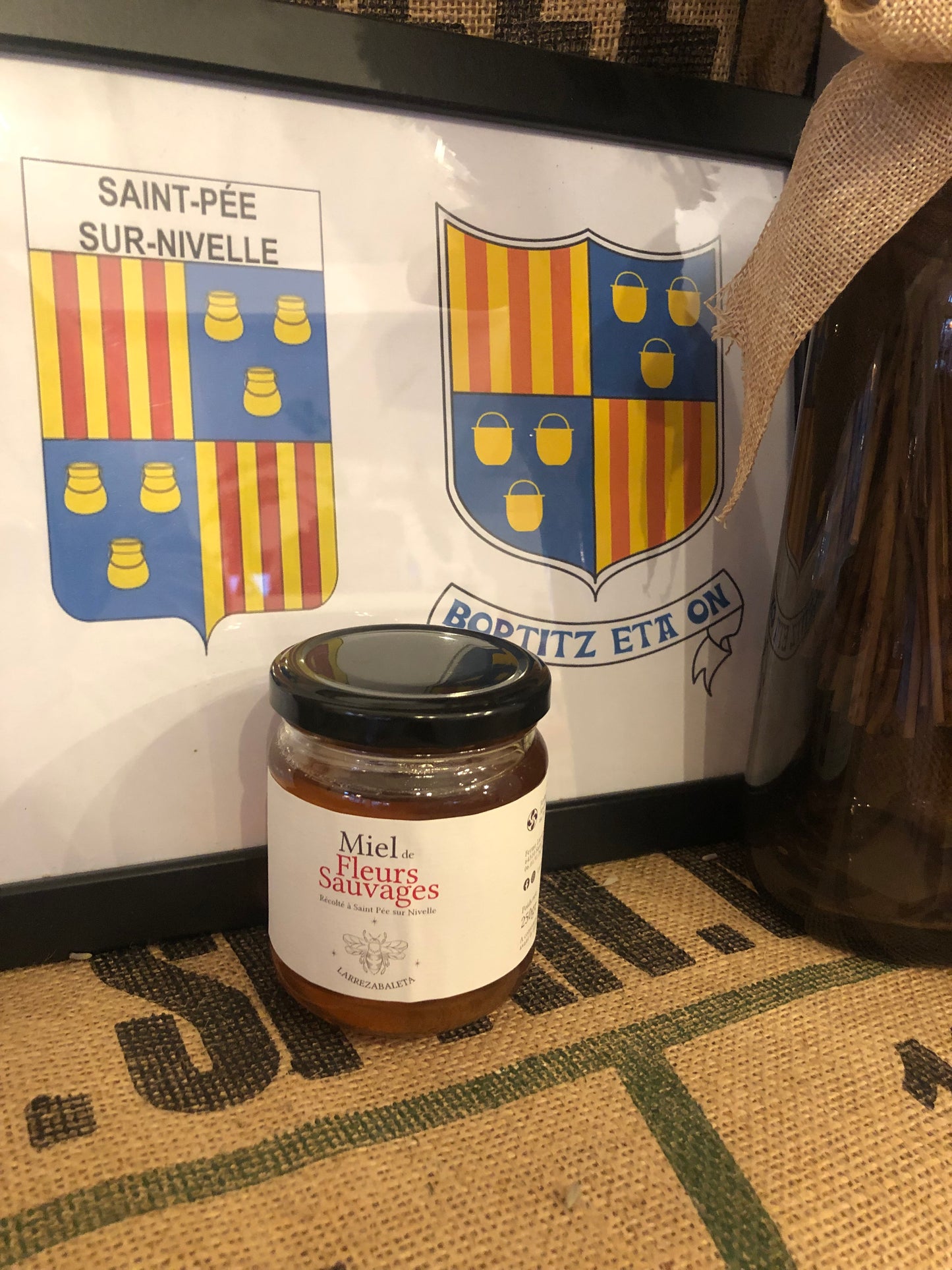 Miel de Fleurs Sauvages 250g "FERME LARREZABALETA"