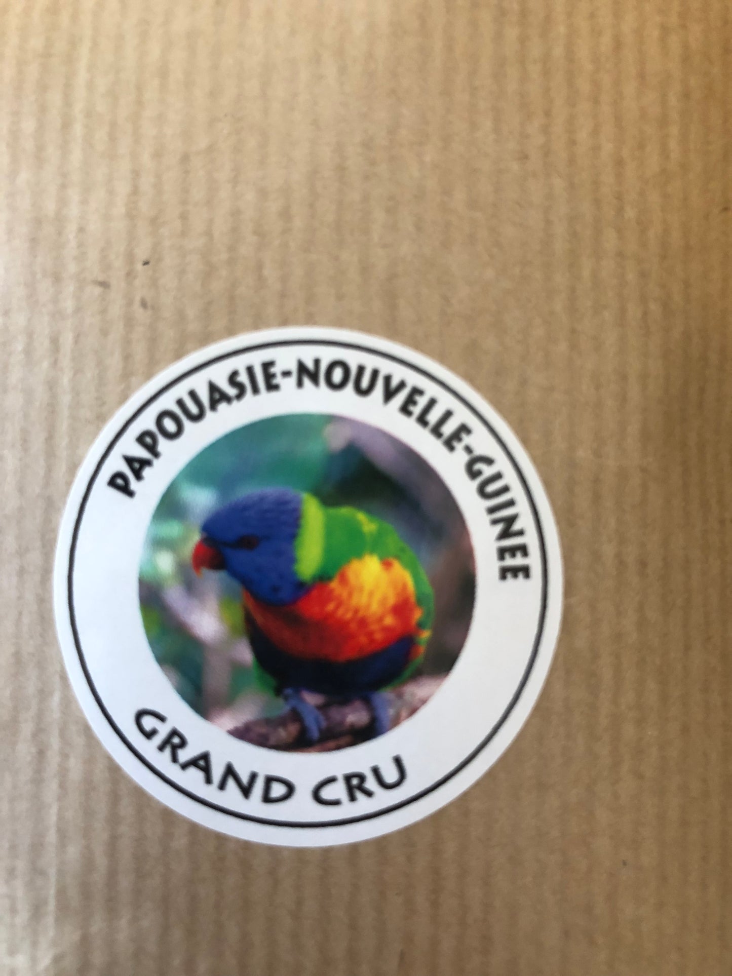 Café en grain 250gr PAPOUASIE NOUVELLE GUINEE