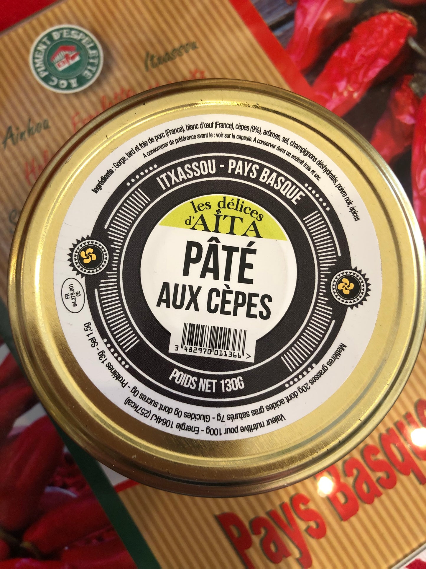 COFFRET APERO 5 VERRINES "LES DELICES D'AITA"