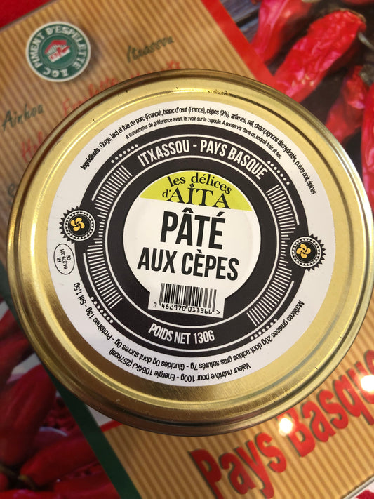 Pâté aux cèpes "Les Délices d'Aita"