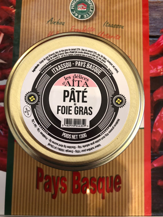 Pâté au Foie Gras "Les Délices d'Aita"