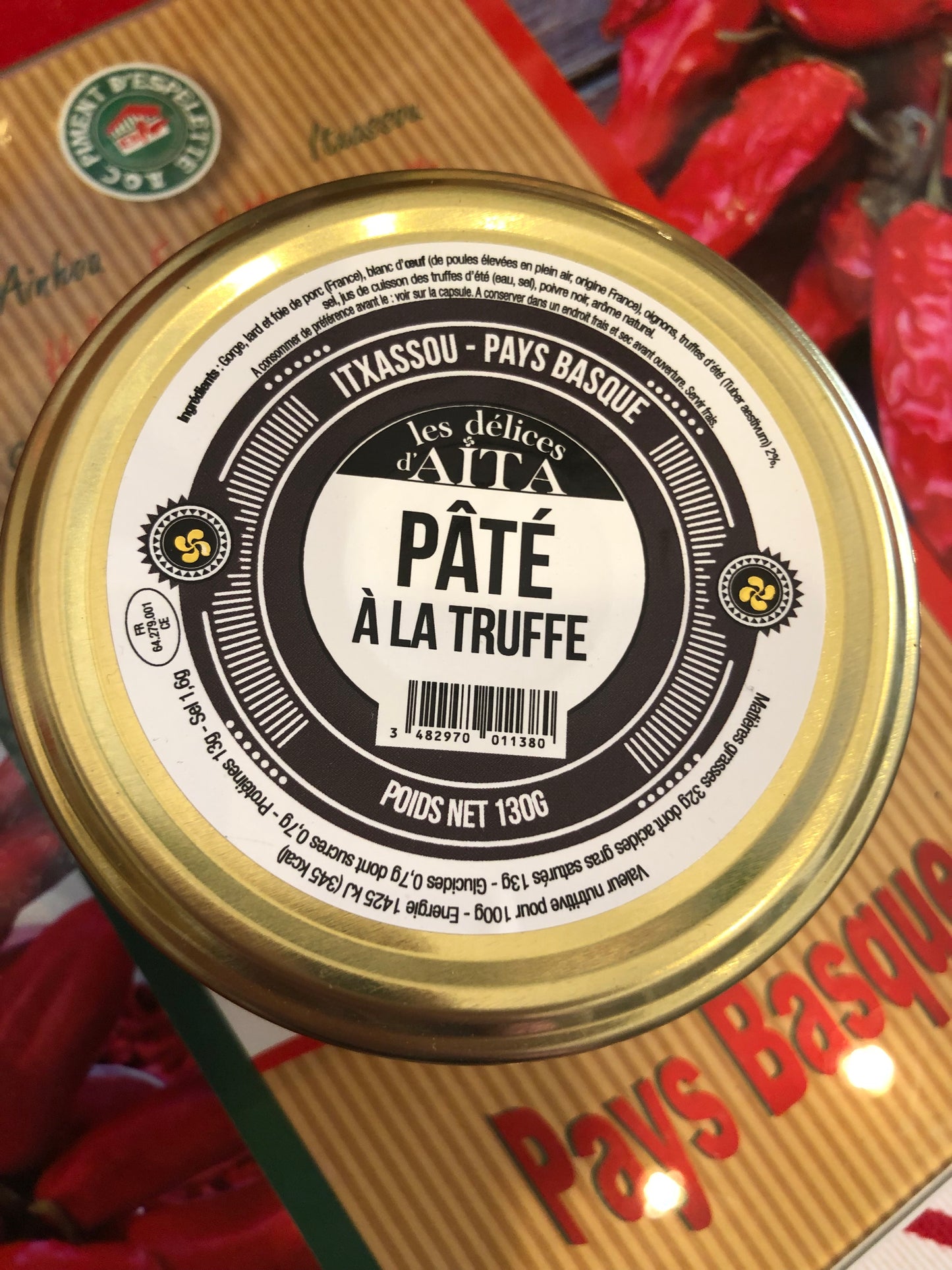 Pâté à la Truffe " Les Délices d'Aita"